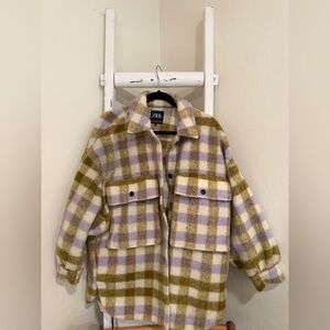 Zara Checkered Jacket